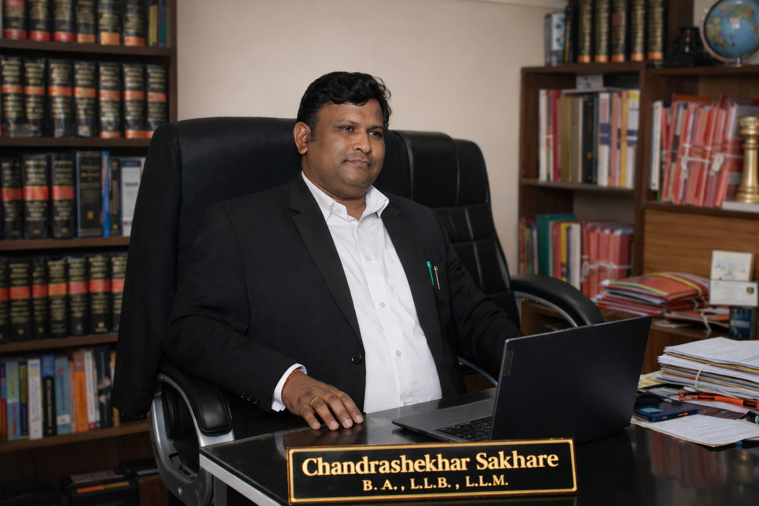 Professional profile of Advocate Chandrashekhar Vishwanath Sakhare