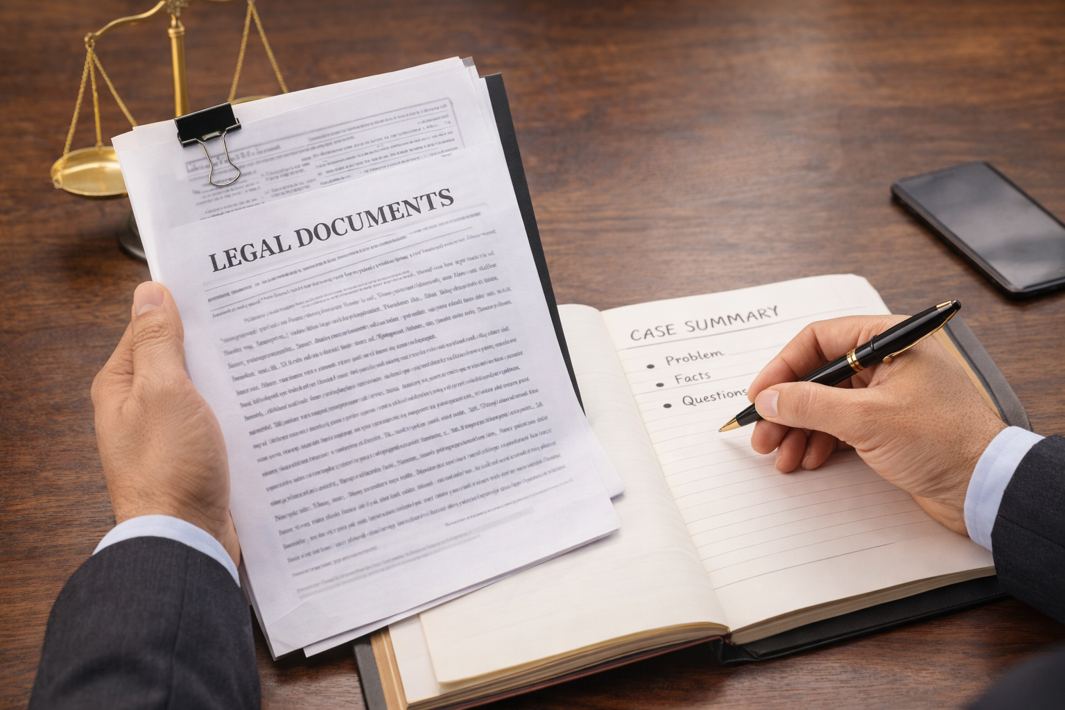 How to prepare for first legal consultation